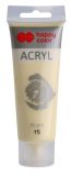 Akrylová barva 75ml, Světle žlutá, Happy Color 15