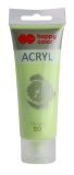 Akrylová barva 75ml, Limetková, Happy Color 50