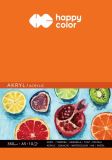 Blok Akrylový , Art., A5, 360 g / m2, 10 listů, Happy Color