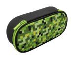 Penál etue ovál s jedním zipem a vnitřní klopou, kolekce PIXI ,green, Happy Color