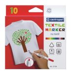 Značkovač Centropen 2739 Textil 10ks sada