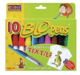 Foukací fixy Centropen 1539/10 sada Textil