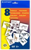 Šablony Centropen k foukacím fixům  E+ zoo