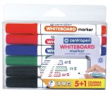 Značkovač Whiteboard Centropen 8559 5+1 sada