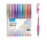 Gelové pero 10 barev METAL, LUMA Gelové pero 10 barev METAL, LUMA