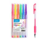 Gelové pero 6 barev NEON, LUMA Gelové pero 6 barev NEON, LUMA
