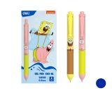 Propiska gelová SPONGEBOB DELI EG92-BL modrá mix Propiska gelová SPONGEBOB DELI EG92-BL modrá mix