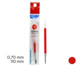 Náplň do gelové propisky červená 0,5mm DELI EG97-RD