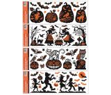 Okenní fólie - pruh s glitry Halloween 59 x 21cm Okenní fólie - pruh s glitry Halloween 59 x 21cm