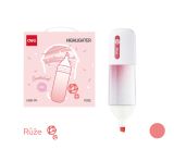 Zvýrazňovač parfémovaný růže DELI EU188-PK pastel růžový Zvýrazňovač parfémovaný růže DELI EU188-PK pastel růžový
