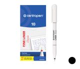 Popisovač CENTROPEN 2811 černý 0,3mm liner Popisovač CENTROPEN 2811 černý 0,3mm liner