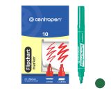 Popisovač CENTROPEN 8560 (8860) zkosený zelený Popisovač CENTROPEN 8560 (8860) zkosený zelený