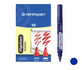 Popisovač CENTROPEN 8560 (8860) zkosený modrý