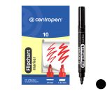 Popisovač CENTROPEN 8550 kulatý černý