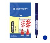 Popisovač CENTROPEN 8550 kulatý modrý Popisovač CENTROPEN 8550 kulatý modrý
