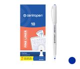 Popisovač CENTROPEN 4611 modrý 0,3mm liner Popisovač CENTROPEN 4611 modrý 0,3mm liner