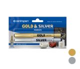 Popisovač CENTROPEN 2690/2 sada stříbrný+ zlatý Popisovač CENTROPEN 2690/2 sada stříbrný+ zlatý