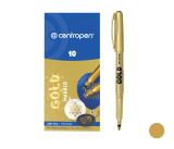 Popisovač CENTROPEN 2670 zlatý 1,0mm Popisovač CENTROPEN 2670 zlatý 1,0mm