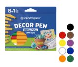 Popisovač CENTROPEN 2738/8+1 sada DECORPEN Popisovač CENTROPEN 2738/8+1 sada DECORPEN