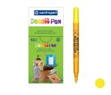 Popisovač CENTROPEN 2738 DECORPEN, žlutý Popisovač CENTROPEN 2738 DECORPEN, žlutý