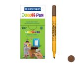 Popisovač CENTROPEN 2738 DECORPEN, hnědý Popisovač CENTROPEN 2738 DECORPEN, hnědý