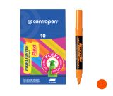 Zvýrazňovač CENTROPEN 8542 FLEXI, oranžový Zvýrazňovač CENTROPEN 8542 FLEXI, oranžový