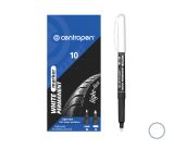Popisovač CENTROPEN 2687 bílý Popisovač CENTROPEN 2687 bílý