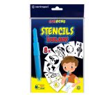 Šablony na foukací fixy CENTROPEN set N+ Šablony na foukací fixy CENTROPEN set N+