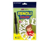 Šablony na foukací fixy CENTROPEN set H+ Šablony na foukací fixy CENTROPEN set H+