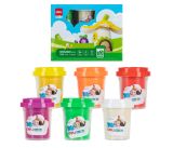 Plastelína měkká kelímek s vůní 6 x 56g DELI EH722 Plastelína měkká kelímek s vůní 6 x 56g DELI EH722