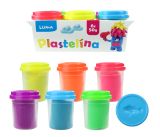 Plastelína LUMA měkká kelímek 6 x 50g NEON Plastelína LUMA měkká kelímek 6 x 50g NEON