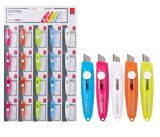Nůž  75mm odlamovací mini DELI E2020 mix
