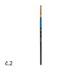 Štětec syntetický plochý č. 2 DELI EC409-2 Štětec syntetický plochý č. 2 DELI EC409-2