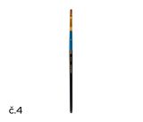Štětec syntetický plochý č. 4 DELI EC409-4 Štětec syntetický plochý č. 4 DELI EC409-4