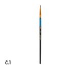 Štětec syntetický kulatý č. 1 DELI EC408-1 Štětec syntetický kulatý č. 1 DELI EC408-1