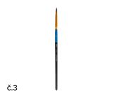 Štětec syntetický kulatý č. 3 DELI EC408-3 Štětec syntetický kulatý č. 3 DELI EC408-3