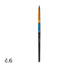 Štětec syntetický kulatý č. 6 DELI EC408-6 Štětec syntetický kulatý č. 6 DELI EC408-6
