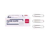 Sponky kancelářské 33mm 100ks DELI E39712 Sponky kancelářské 33mm 100ks DELI E39712