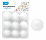Polystyren - Koule 40mm, 9ks LUMA Polystyren - Koule 40mm, 9ks LUMA