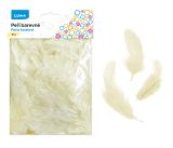Peří barevné 10g krémové LUMA Peří barevné 10g krémové LUMA