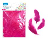 Peří barevné 10g purpurové LUMA