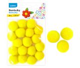 Bambulky žluté, 18ks 25mm LUMA Bambulky žluté, 18ks 25mm LUMA