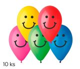 Balónky s potiskem 10ks Smile Balónky s potiskem 10ks Smile