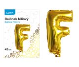 Balónek fóliový F ZLATÝ LUMA Balónek fóliový F ZLATÝ LUMA