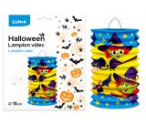 Lampion 15cm válec HALLOWEEN čarodějnice LUMA Lampion 15cm válec HALLOWEEN čarodějnice LUMA