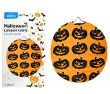 Lampion 25cm kulatý HALLOWEEN dýně potisk LUMA Lampion 25cm kulatý HALLOWEEN dýně potisk LUMA