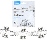 Girlanda 4m stříbrná LUMA Girlanda 4m stříbrná LUMA