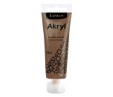 Barvy akrylové 75ml, hnědá tmavě LUMA Barvy akrylové 75ml, hnědá tmavě LUMA