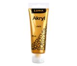 Barvy akrylové 75ml, METAL zlatá LUMA Barvy akrylové 75ml, METAL zlatá LUMA