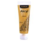 Barvy akrylové  75ml, okrová LUMA